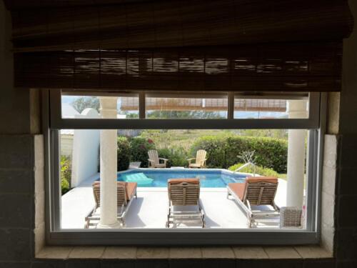 View from kitchen window